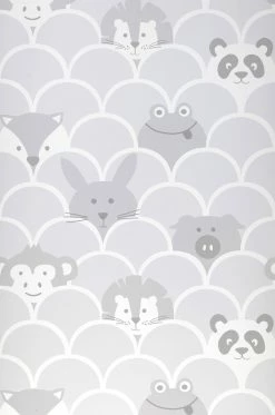 Tapete Taro Hellgrau -Wallpaper From The 70s Geschäft 103341 Taro 2880x1440