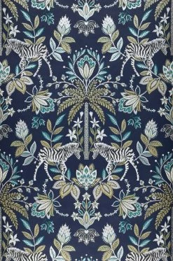 Tapete Fento Stahlblau -Wallpaper From The 70s Geschäft 103413 A Fento 2880x1440