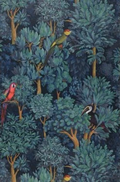 Tapete Amadori Grünblau -Wallpaper From The 70s Geschäft 104482 A Amadori 2880x1440