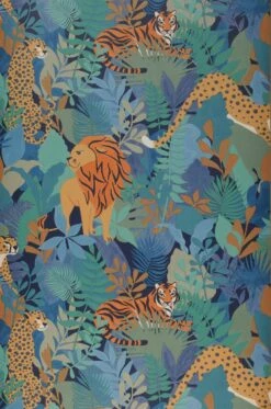 Tapete Saba Blau -Wallpaper From The 70s Geschäft 104591 Saba 2880x1440