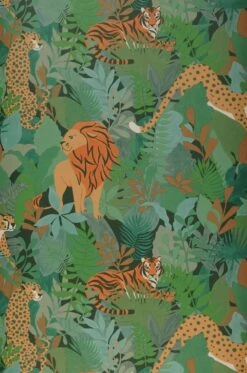 Tapete Saba Grün -Wallpaper From The 70s Geschäft 104592 Saba 2880x1440