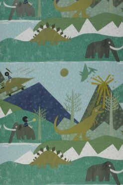 Tapete Rex Pastelltürkis -Wallpaper From The 70s Geschäft 104601 A Rex 2880x1440