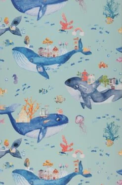 Tapete Nautilus Hellpastelltürkis 7 Tapete Nautilus Hellpastelltürkis -Wallpaper From The 70s Geschäft 104631 A Nautilus 2880x1440