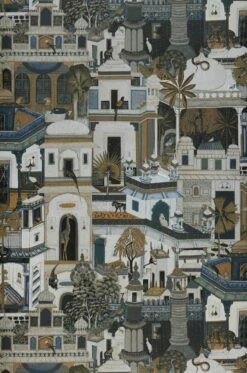 Tapete Casablanca Khakigrau