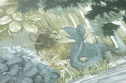 Tapete Zodiac Forest Grün 8 Tapete Zodiac Forest Grün -Wallpaper From The 70s Geschäft 104703 B Zodiac Forest 2880x1440