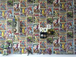Tapete 1960s Marvel Heroes Gelb -Wallpaper From The 70s Geschäft 1960s Marvel Heroes K 430792 2880x1440