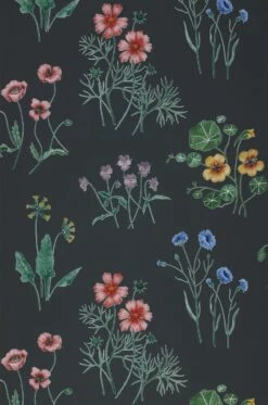 Tapete Melodie Graphitgrau -Wallpaper From The 70s Geschäft 250931 Melodie 2880x1440