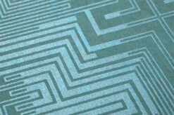 Tapete Skylark Wasserblau Schimmer -Wallpaper From The 70s Geschäft 251111 B Skylark 2880x1440