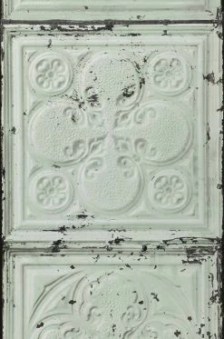 Tapete Brooklyn Tins 05 Weissgrün -Wallpaper From The 70s Geschäft 270125 brooklyn tins05 2880x1440