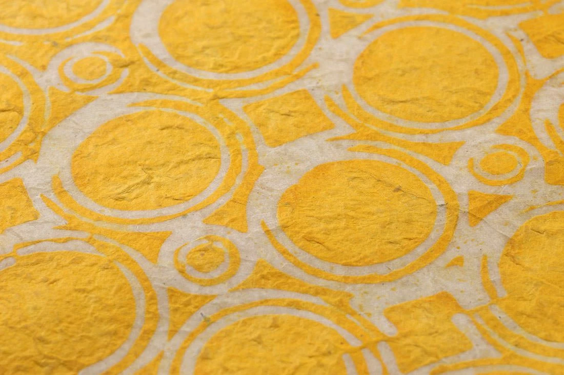 Tapete Nangwa Maisgelb 5 Tapete Nangwa Maisgelb – Bild 3