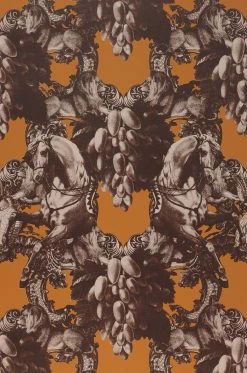 Tapete Sir Grace Ockerbraun -Wallpaper From The 70s Geschäft 341109 Sir Grace 2880x1440