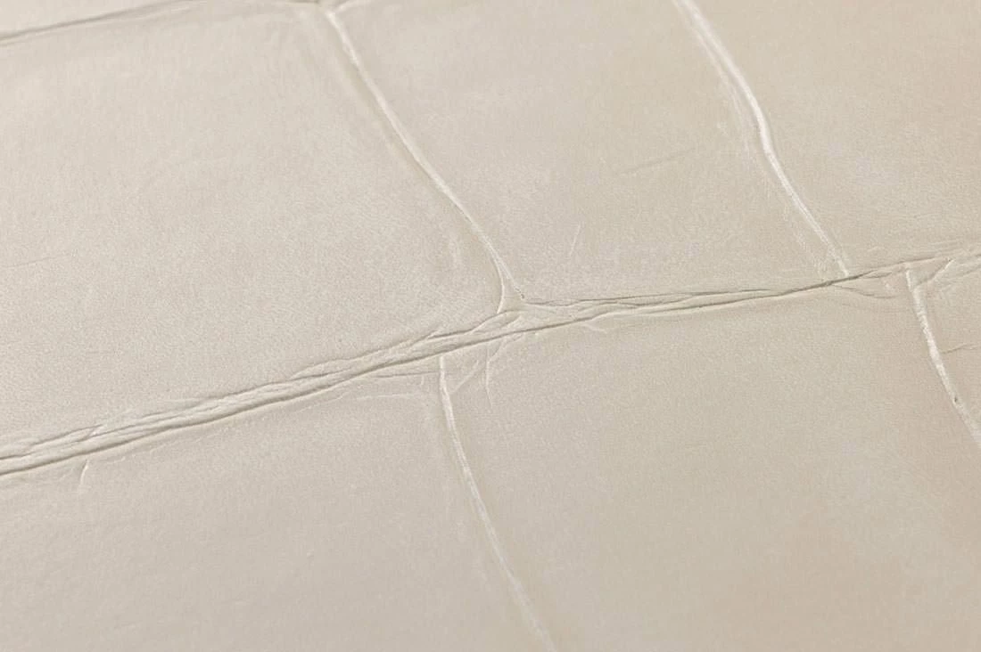 Tapete Croco 11 Hellelfenbein 4 Tapete Croco 11 Hellelfenbein – Bild 2