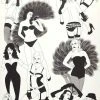 Tapete Burlesque Schwarz -Wallpaper From The 70s Geschäft 355121 burlesque 2880x1440