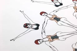 Tapete Splash Weiss -Wallpaper From The 70s Geschäft 355241 B Splash 2880x1440