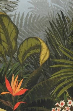 Wandbild Jungle Kingdom Grüntöne -Wallpaper From The 70s Geschäft 390711 Jungle Kingdom 2880x1440