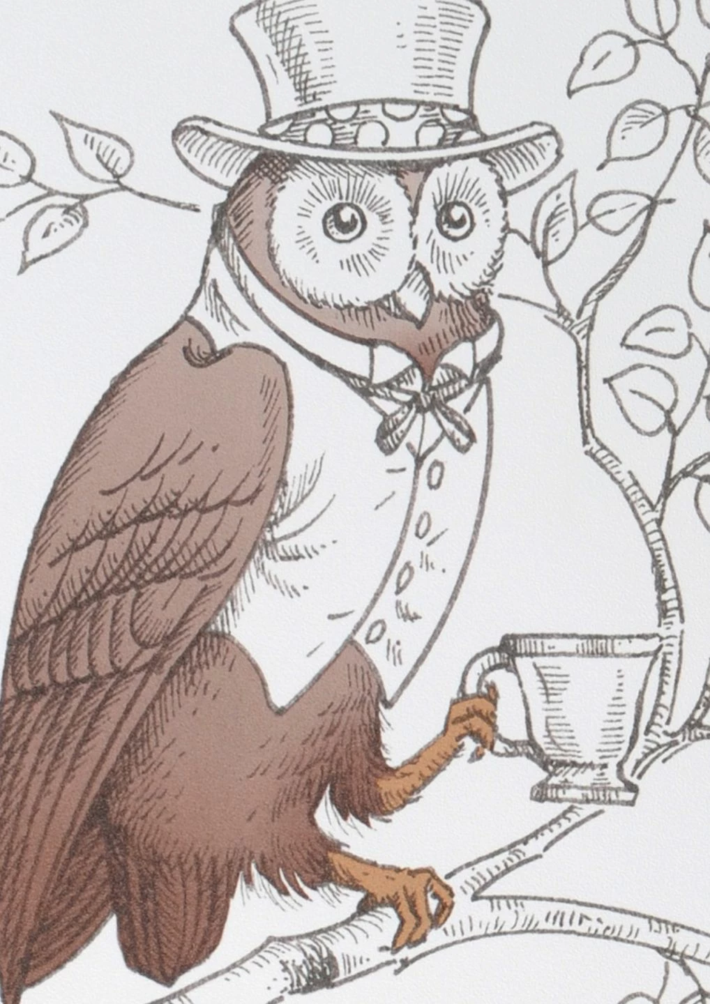 Wandbild Animal Forest Brauntöne 6 Wandbild Animal Forest Brauntöne – Bild 4