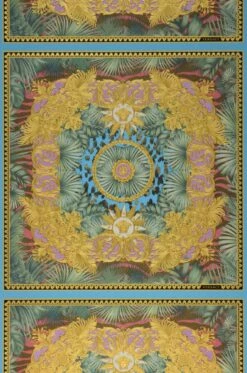 Versace Tapete Hestia Hellblau -Wallpaper From The 70s Geschäft 410961 A Hestia 2880x1440