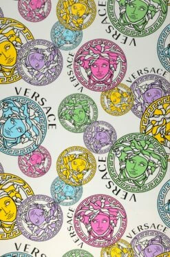 Versace Tapete Medusa Bunt 8 Versace Tapete Medusa Bunt -Wallpaper From The 70s Geschäft 410973 A Medusa 2880x1440