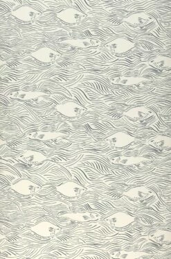 Ferm LIVING Tapete Stream Anthrazit -Wallpaper From The 70s Geschäft 420291 B Stream 2880x1440