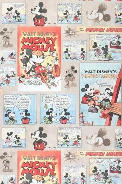 Tapete 1930s Mickey Mouse Hellblau -Wallpaper From The 70s Geschäft 430793 1930s Mickey Mouse 2880x1440