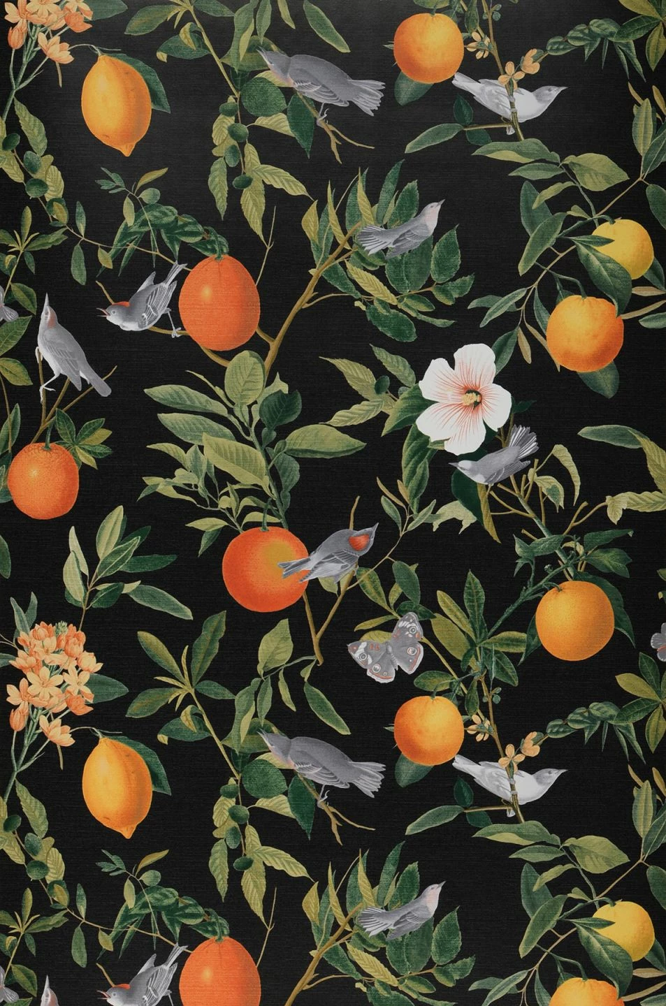 Tapete Imari Schwarzgrau 4 Tapete Imari Schwarzgrau – Bild 2