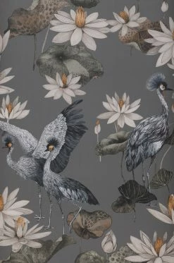 Tapete Kimora Dunkelgrau -Wallpaper From The 70s Geschäft 431703 A Kimora 2880x1440