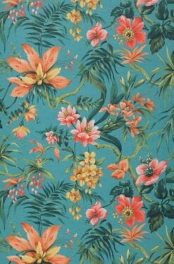 Tapete Vivido Türkisblau -Wallpaper From The 70s Geschäft 431773 A Vivido 2880x1440