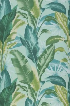 Tapete Aruba Helltürkis -Wallpaper From The 70s Geschäft 431823 Aruba 2880x1440