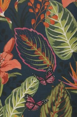 Tapete Exotic Escape Dunkelblau -Wallpaper From The 70s Geschäft 431852 Exotic Escape 2880x1440