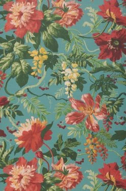 Tapete Belorizonte Türkisblau -Wallpaper From The 70s Geschäft 431891 Belorizonte 2880x1440