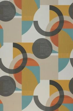 Tapete Ukiyo Ockergelb -Wallpaper From The 70s Geschäft 431961 Ukiyo 2880x1440