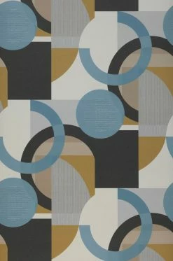 Tapete Ukiyo Hellblaugrau -Wallpaper From The 70s Geschäft 431962 Ukiyo 2880x1440