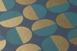 Tapete Wahida Wasserblau -Wallpaper From The 70s Geschäft 450643 B Wahida 2880x1440