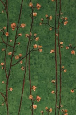 Tapete VanGogh Branches Laubgrün -Wallpaper From The 70s Geschäft 451464 A VanGogh Branches 2880x1440