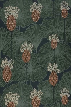 Tapete Kagome Grüntöne -Wallpaper From The 70s Geschäft 451952 A Kagome 2880x1440