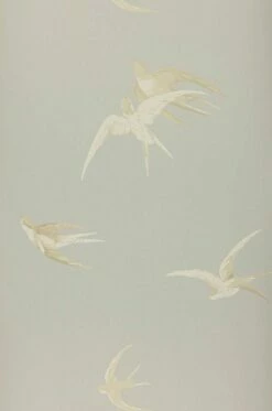 Tapete Izanami Hellblaugrau -Wallpaper From The 70s Geschäft 461204 izanami51822f1093c28 2880x1440