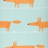 Tapete What Does The Fox Say Blasstürkis -Wallpaper From The 70s Geschäft 461441 What does the Fox say 2880x1440