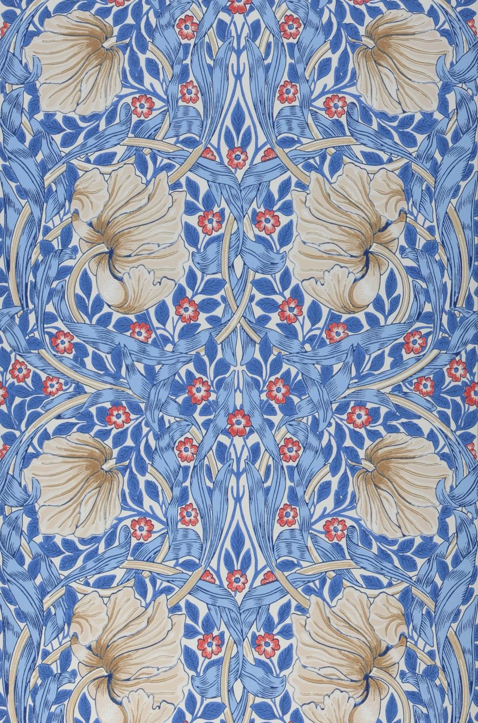 Tapete Despina Hellblau 3 Tapete Despina Hellblau