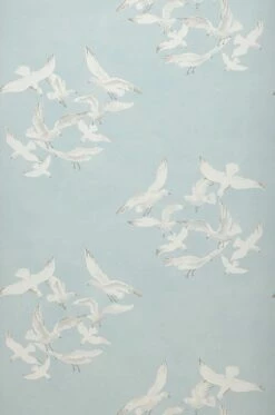 Tapete Greta Pastellhellblau -Wallpaper From The 70s Geschäft 461721 Greta 2880x1440