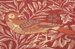 Tapete Morris Birds Rubinrot -Wallpaper From The 70s Geschäft 463274 B Morris Birds 2880x1440