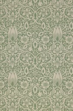 Tapete Borage Hellgrüngrau -Wallpaper From The 70s Geschäft 463281 Borage 2880x1440