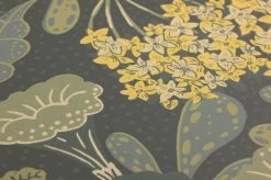 Tapete Flowery Grauoliv 7 Tapete Flowery Grauoliv -Wallpaper From The 70s Geschäft 485183 B Flowery 2880x1440