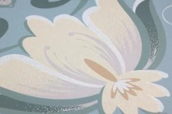 Tapete Sanna Pastelltürkis -Wallpaper From The 70s Geschäft 485242 B Sanna 2880x1440