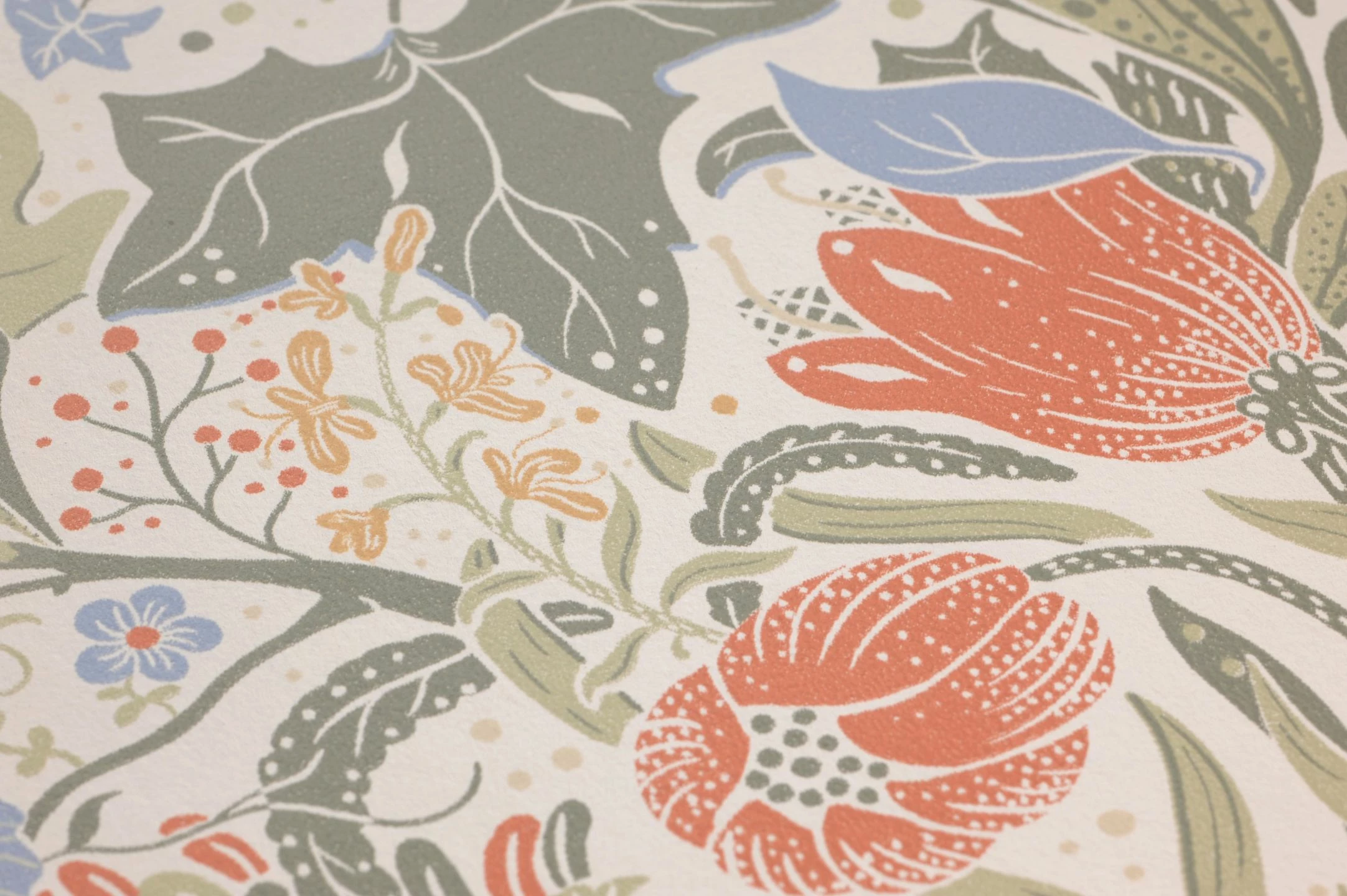 Tapete Aleksandra Cremeweiss 4 Tapete Aleksandra Cremeweiss – Bild 2