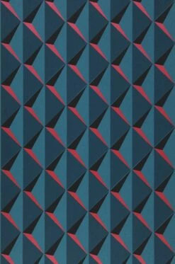 Tapete Jarid Wasserblau -Wallpaper From The 70s Geschäft 625701 Jarid 2880x1440