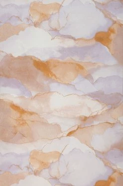 Tapete Sunset Clouds Braunbeige -Wallpaper From The 70s Geschäft 626021 Sunset Clouds 2880x1440