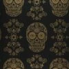 Tapete Dia De Los Muertos Schwarz -Wallpaper From The 70s Geschäft 685101 A Dia de los Muertos 2880x1440