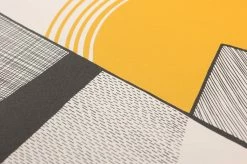 Tapete Mountains Goldgelb -Wallpaper From The 70s Geschäft 690111 B Mountains 2880x1440