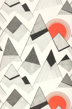 Tapete Mountains Rot 7 Tapete Mountains Rot -Wallpaper From The 70s Geschäft 690112 A Mountains 2880x1440