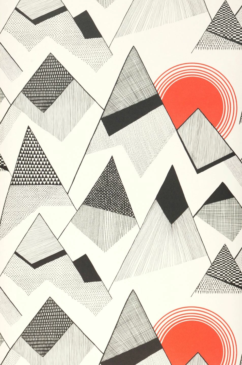 Tapete Mountains Rot 4 Tapete Mountains Rot – Bild 2